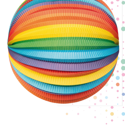 Lanterna Arcobaleno 25 cm