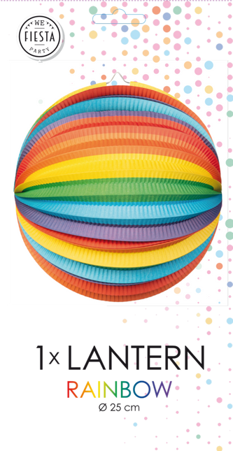 Lanterna Arcobaleno 25 cm