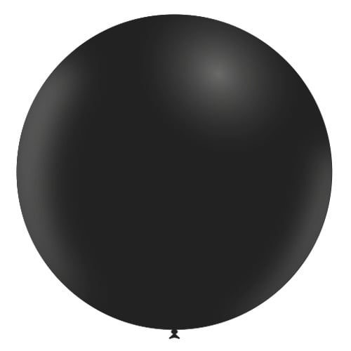Pallone gigante nero XL 91 cm