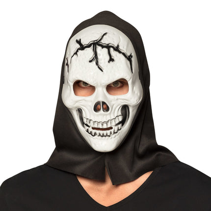 Maschera di Halloween Cappello a forma di teschio