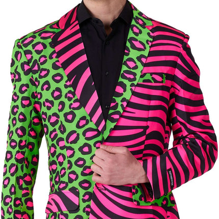 Panther Tiger Neon Blazer Uomo Suitmeister