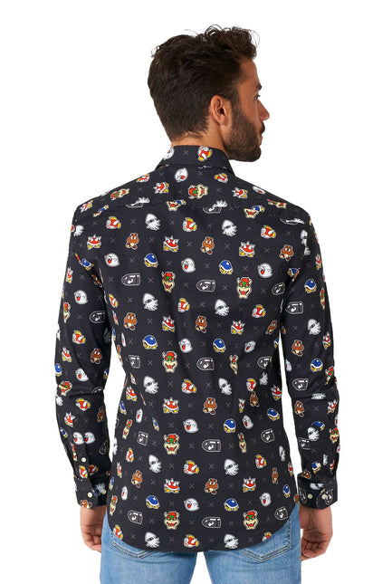 Super Mario Bad Guys Shirt Uomo OppoSuits