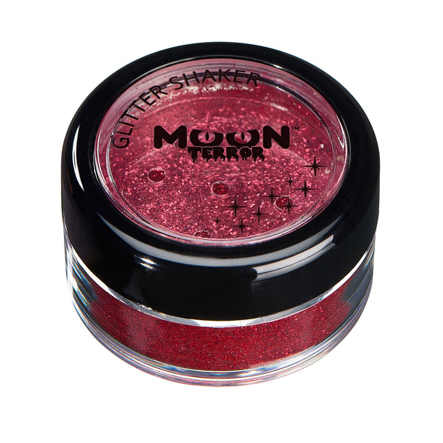 Moon Terror Halloween Glitter Shakers Rosso Sangue 5g