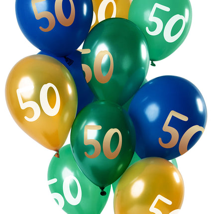 Palloncini 50 anni mix 30cm 12pz