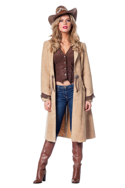 Costume da cowboy donna 2 pezzi