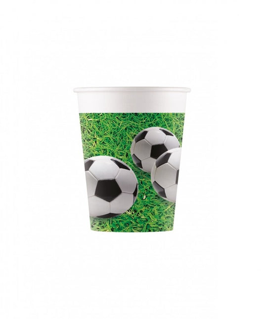 Tazze Calcio 200ml 8pz