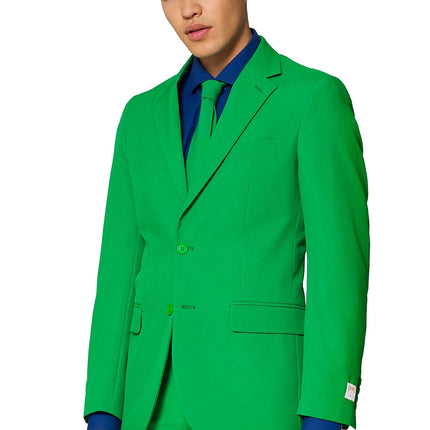 Uomini in abito verde OppoSuits