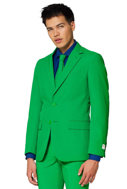 Uomini in abito verde OppoSuits