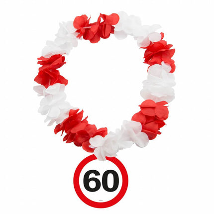 Hawaii Wreath 60 Years Traffic Sign