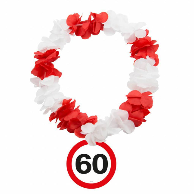 Hawaii Wreath 60 Years Traffic Sign