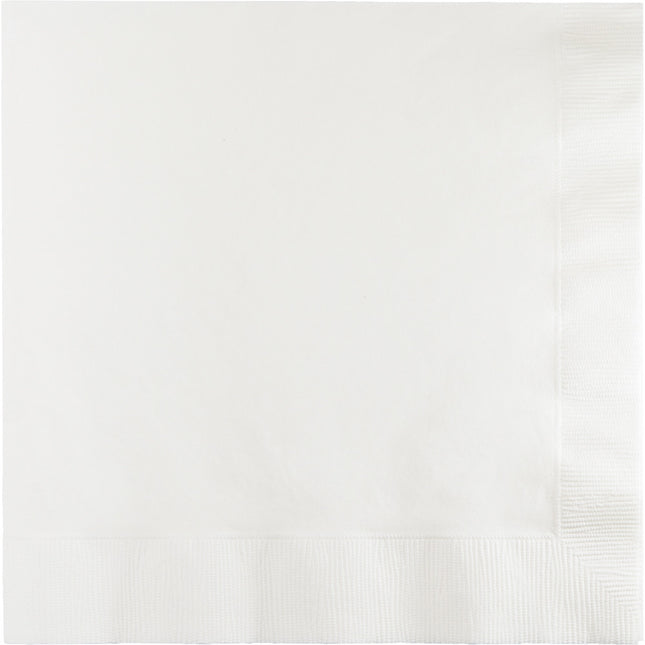 Tovaglioli bianchi a 2 strati 33 cm 20 pezzi