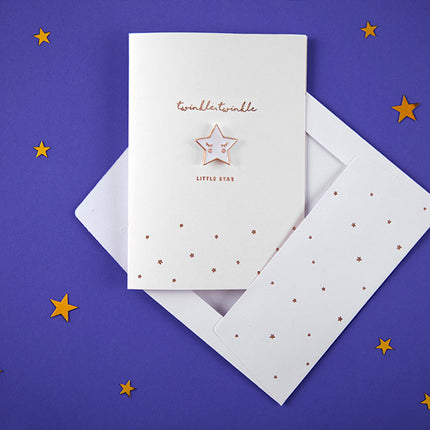 Biglietto d'auguri Twinkle Little Star 14,8 cm