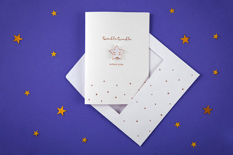 Biglietto d'auguri Twinkle Little Star 14,8 cm