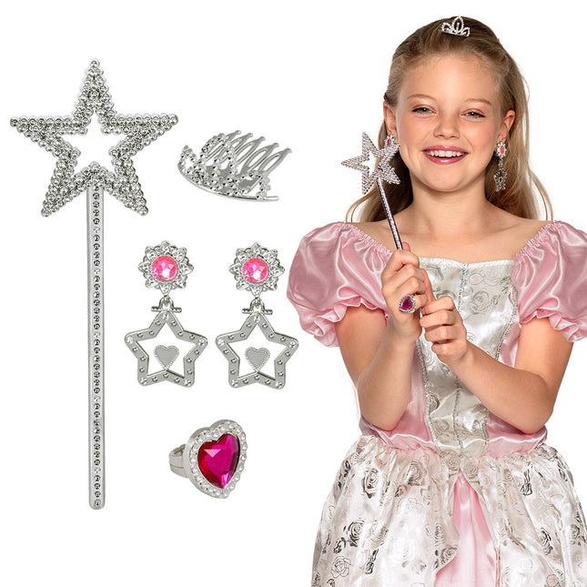 Set di accessori per principesse 5 pezzi