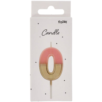 Candela Figura Retrò 0 Rosa