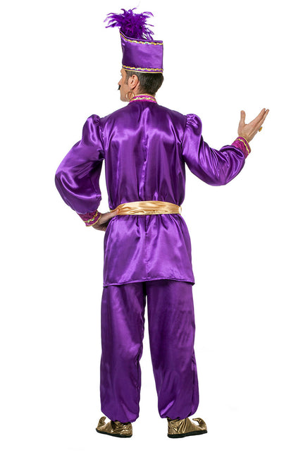 Costume da Sultano Uomo Viola