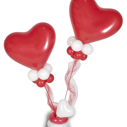 Palloncini Cuore Rosso 30cm 50pz