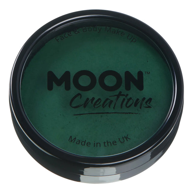 Moon Creations Vaschette per torte Pro Face Paint Verde Scuro 36g