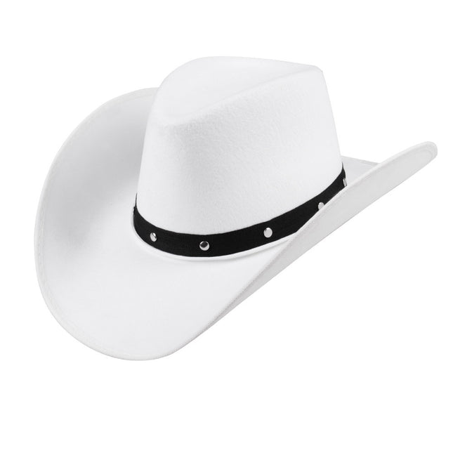 Cappello da cowboy Bianco