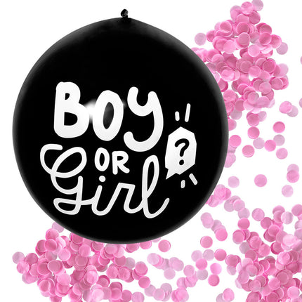 Palloncino con coriandoli Gender Reveal Girl 60 cm