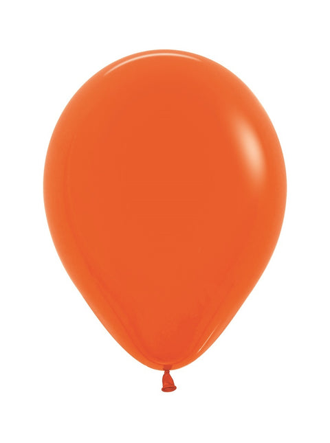 Palloncini arancioni 25cm 100pz