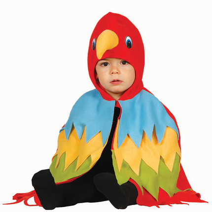 Costume da pappagallo bambino 18/24m