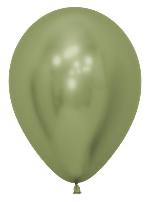 Palloncini Reflex Verde Lime 30 cm 50 pz.