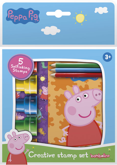 Set di francobolli Peppa Pig