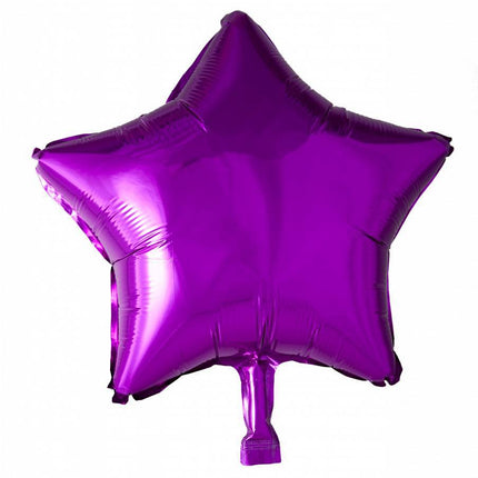 Palloncino ad elio Star Fucsia 46cm vuoto