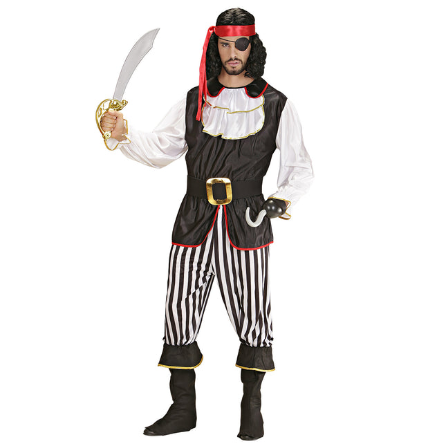 Piratesuit Nero Bianco Uomo