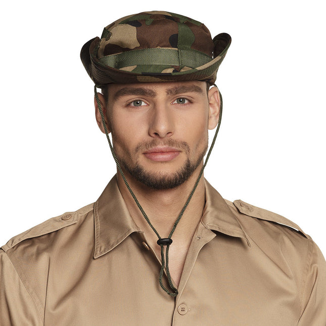 Cappello Camouflage 34 cm