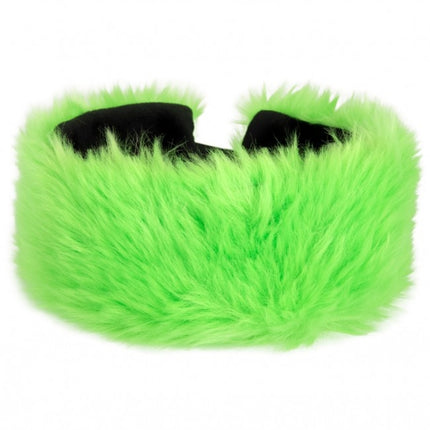 Fascia di peluche verde