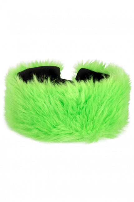 Fascia di peluche verde