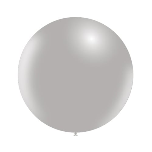 Palloncino gigante grigio da 60 cm