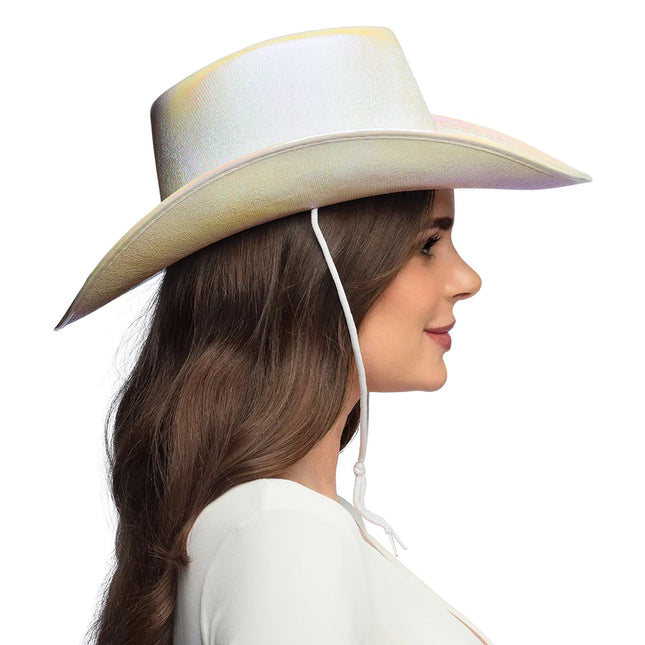 Cappello da cowboy perlato