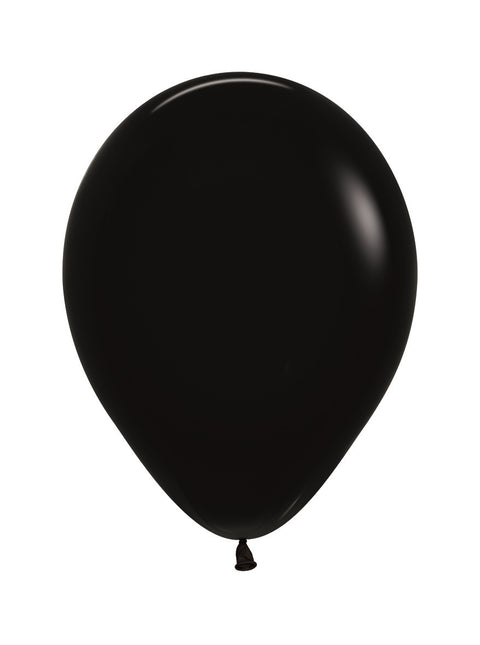 Palloncini neri 25cm 100pz