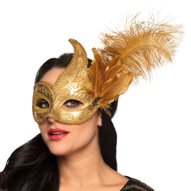 Maschera occhi Venezia Prezioso Gold