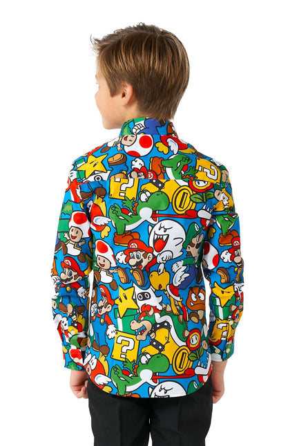 Camicia Super Mario Ragazzo OppoSuits