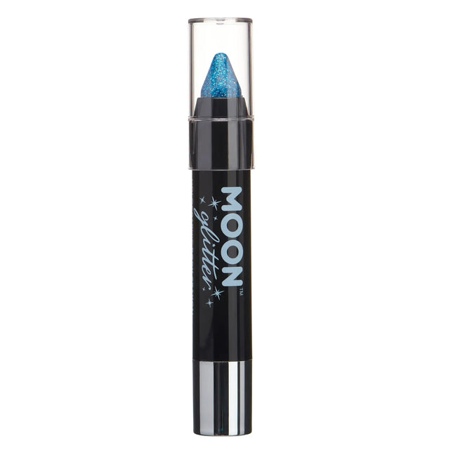 Pastelli olografici per il corpo Moon Glitter Blue 3.2g