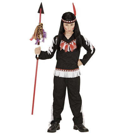 Costume da indiano ragazzo nero