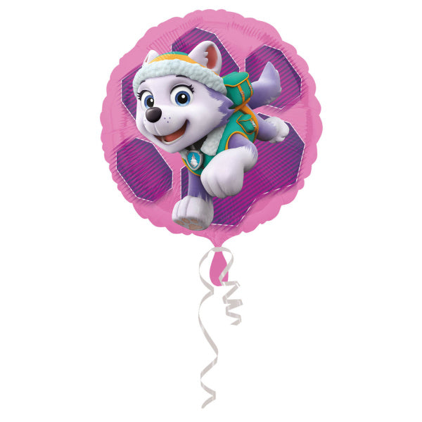 Palloncino ad elio Paw Patrol Skye & Everest 43 cm vuoto