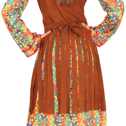 Costume floreale da donna Hippie 60S