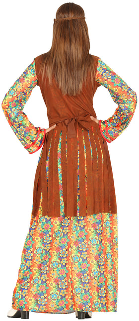 Costume floreale da donna Hippie 60S