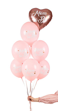 Palloncini Mom To Be Rosa 30cm 6 pezzi