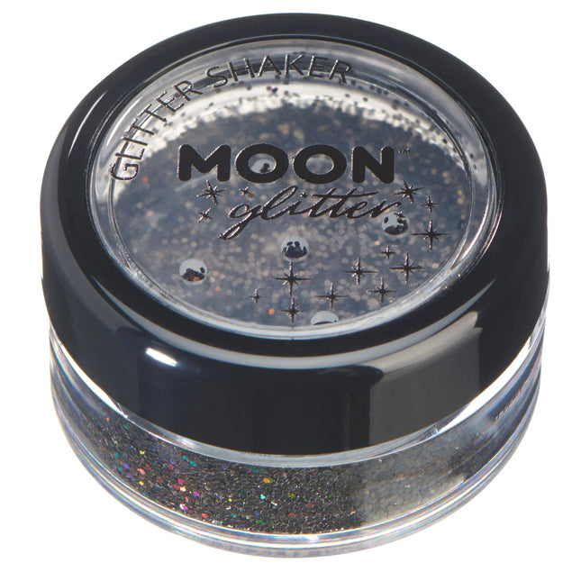 Moon Glitter Holographic Glitter Shakers Nero 5g