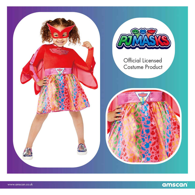 Costume da bambino Owlette Rainbow Dress 6/8 anni