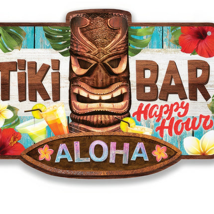 Piatto Hawaii Tiki Bar 35 cm