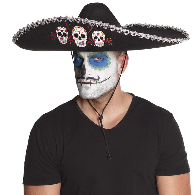 Teschi Sombrero di Halloween 56cm