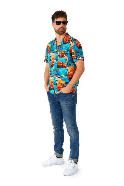 Camicia IT a maniche corte da uomo OppoSuits