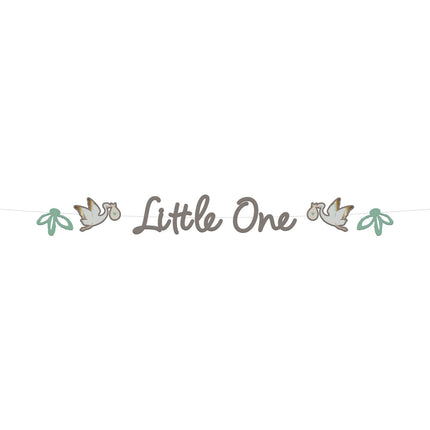 Ghirlanda di lettere di nascita Little One 2m